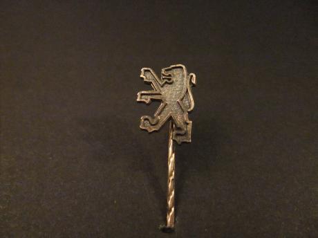 Peugeot logo zilverkleurig ( grof model)